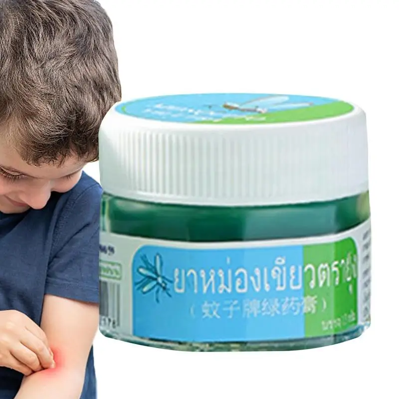 

Peppermint Oil Cream 20g Thai Itch Relief Cream Quick Itching Relief Anti-Itching Tool For Hiking Camping Travel Business Trips