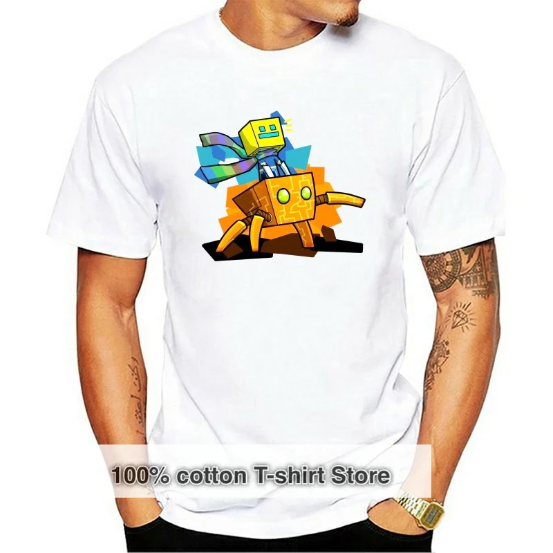

Geometry Dash Gaming Fans T-shirt Girls Boys Tee - Personalised Free age 5-15(2)