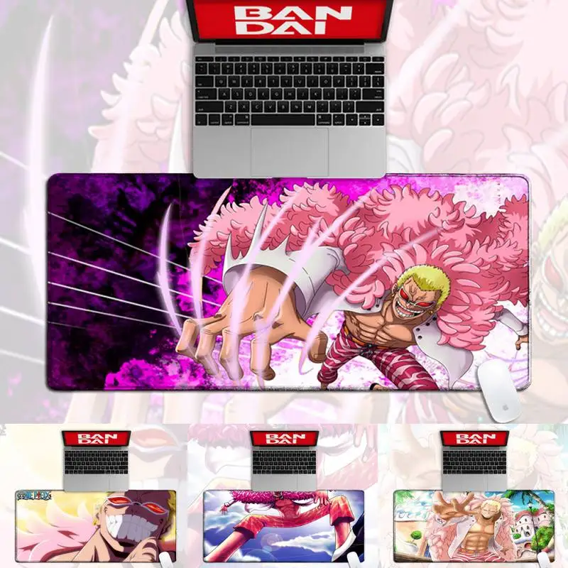

Модный цельный игровой коврик для мыши Doflamingo, игровой коврик для клавиатуры и мыши, Настольный коврик для мыши, игровые аксессуары для Overwatch