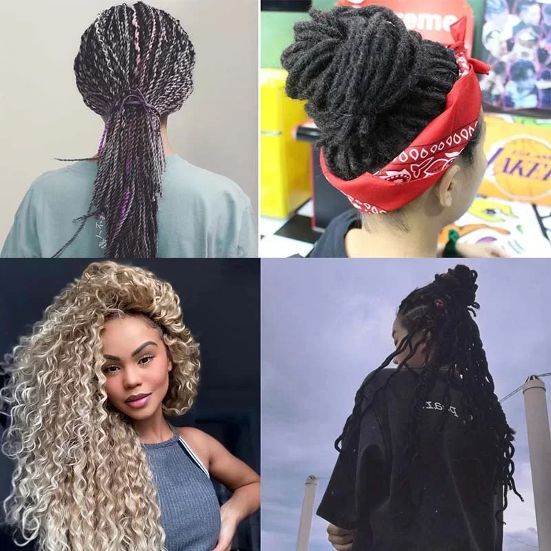 1 шт. игла для плетения дредов натуральные бамбуковые волосы