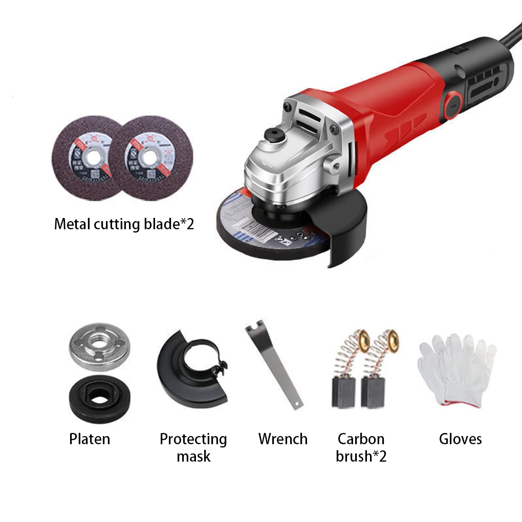 

Angle Grinder Electric Tools Grinders Multifunctional High-power Grinding Machine Polishing Equipment with Pressing Plate