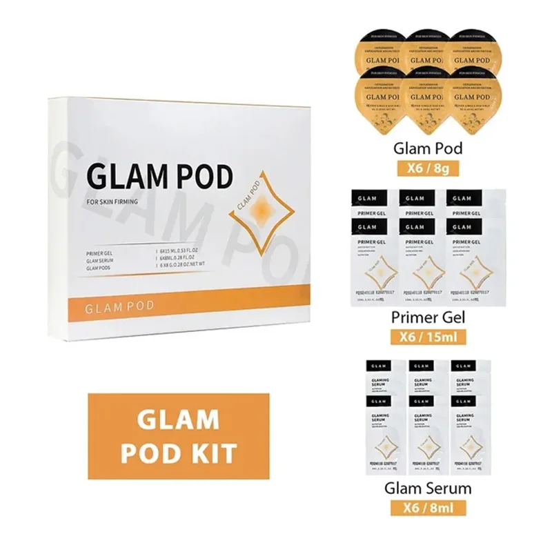 Осветляющие гели для лица набор омоложения кожи с капсулой CO2 кислородный