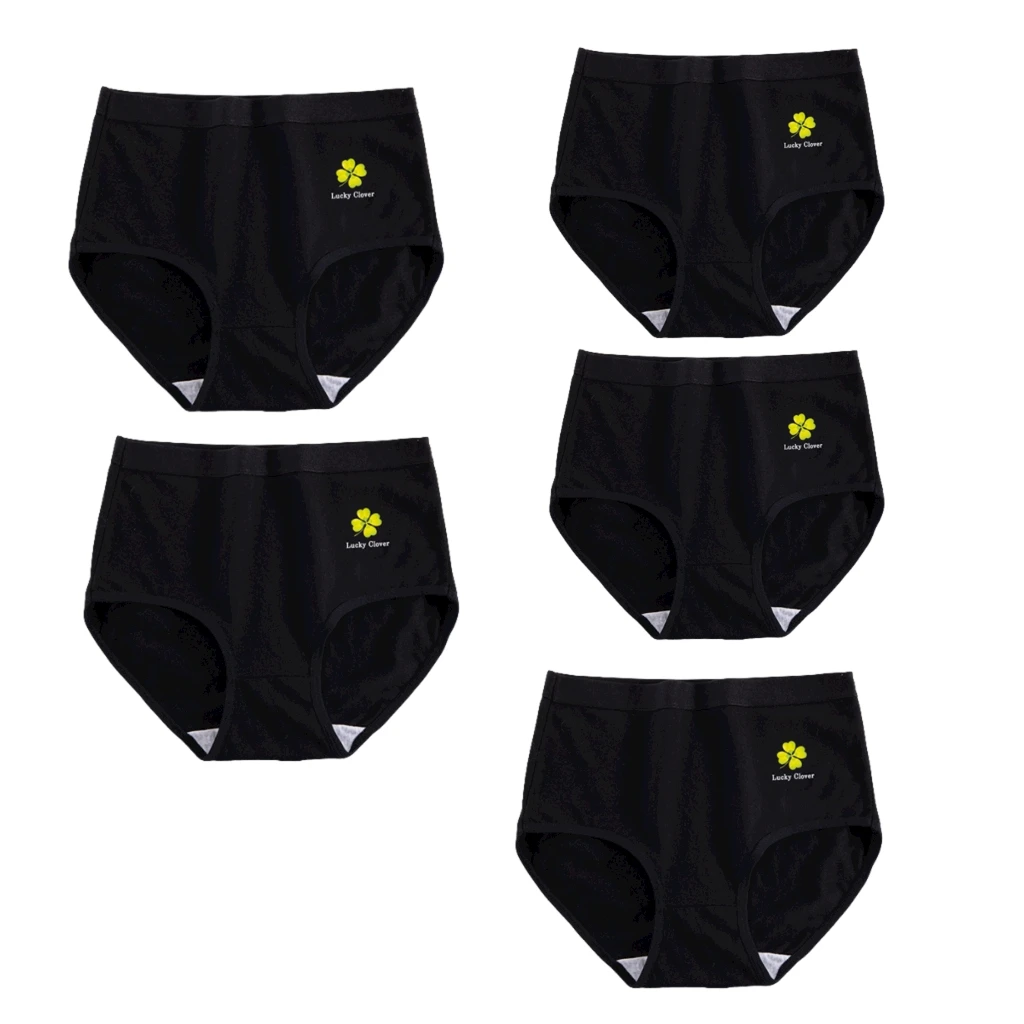 

Трусы женские хлопковые бесшовные с высокой посадкой, XL, XXL, XXXL, 5 шт.