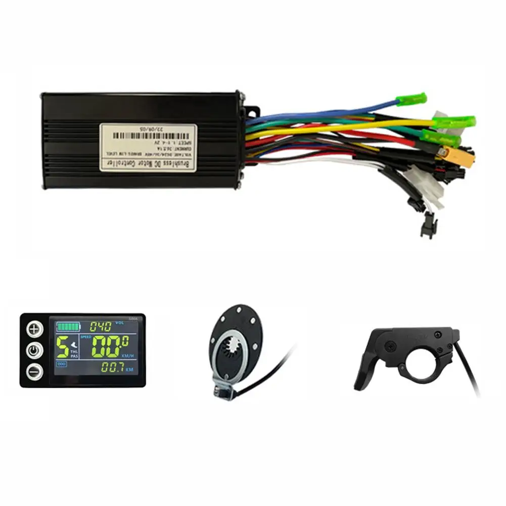 

Electric Scooter Upgrade Controller Kit Includes LCD S866 Display Throttle and KT BZ 8 Assist Enjoy a More Thrilling Ride Today
