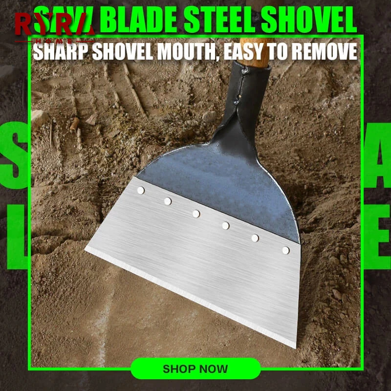 

Outdoor Garden Cleaning Shovel Multi-Functional Weeding Shovel Flat Shovel Digging Tool Weed Accessories Gardening Tools