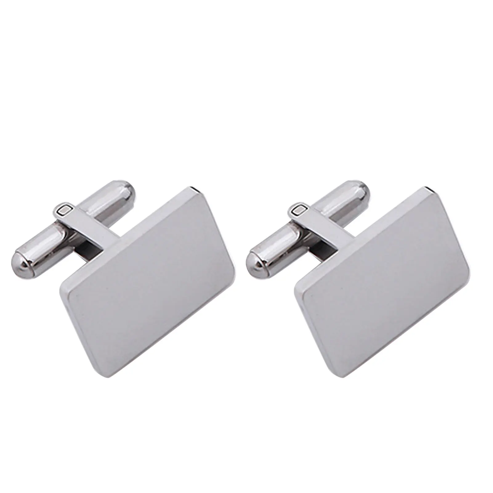 

1pair For Suit Shirt Cuff Button Clothing Accessories Party Men Cufflinks Stainless Steel Gift Wedding Solid Classic Business