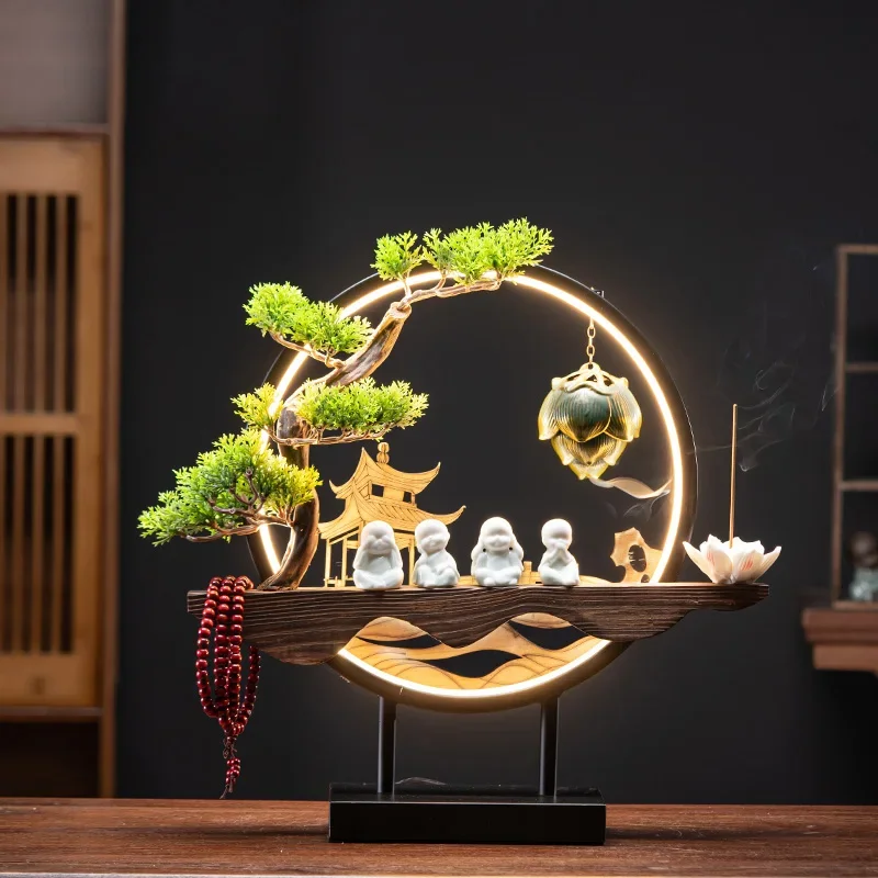 Роскошный подарок благовония искусственная древесина задний поток Готическая