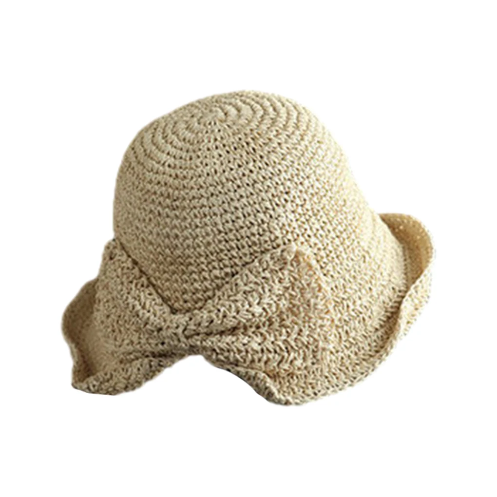 

Brim And Bow Summer Hat Summer Hat With Tight Weaving Good Toughness And Durability Breathable