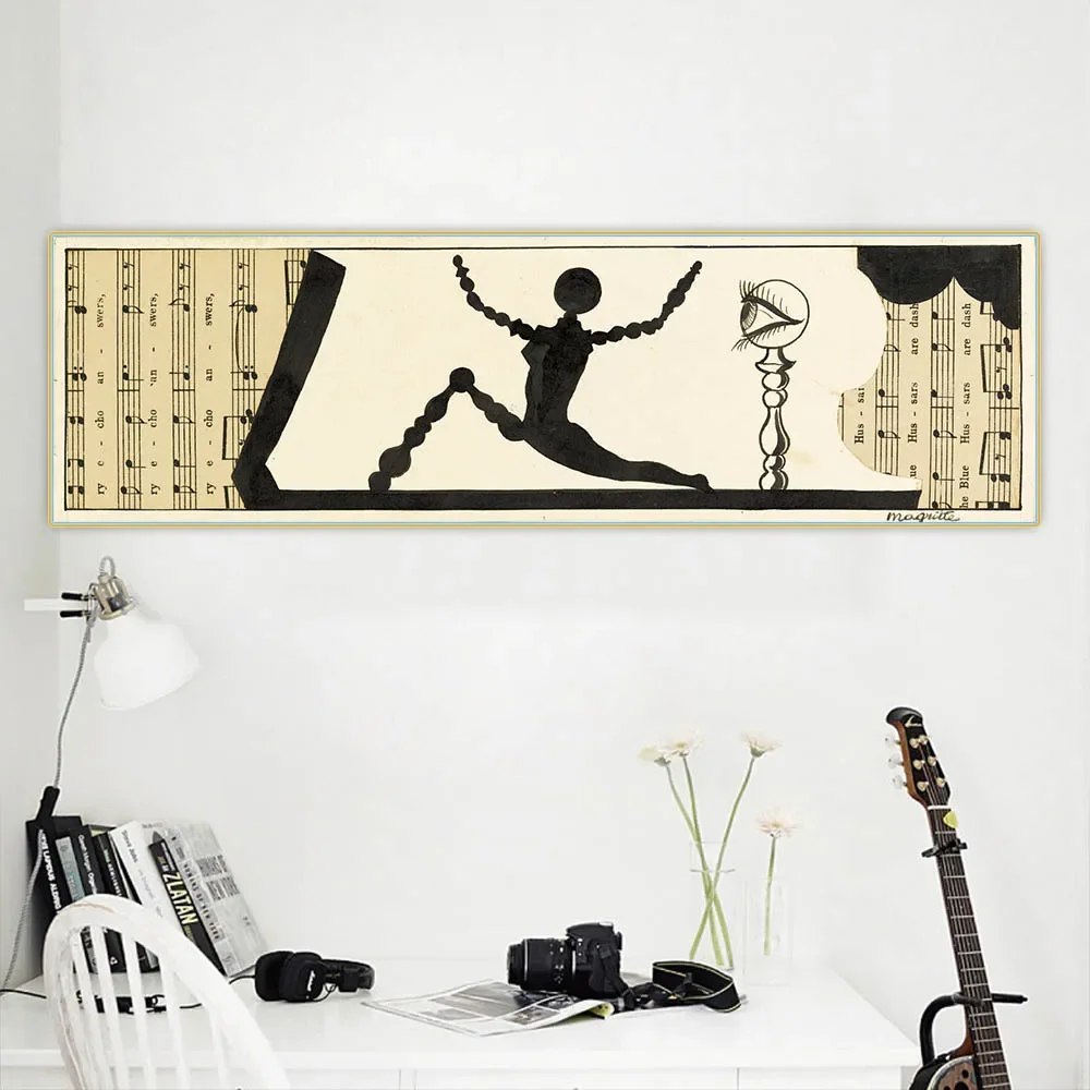 Печать на холсте &quotМузыка (Дизайн заголовок страницы) 1926&quot Citon