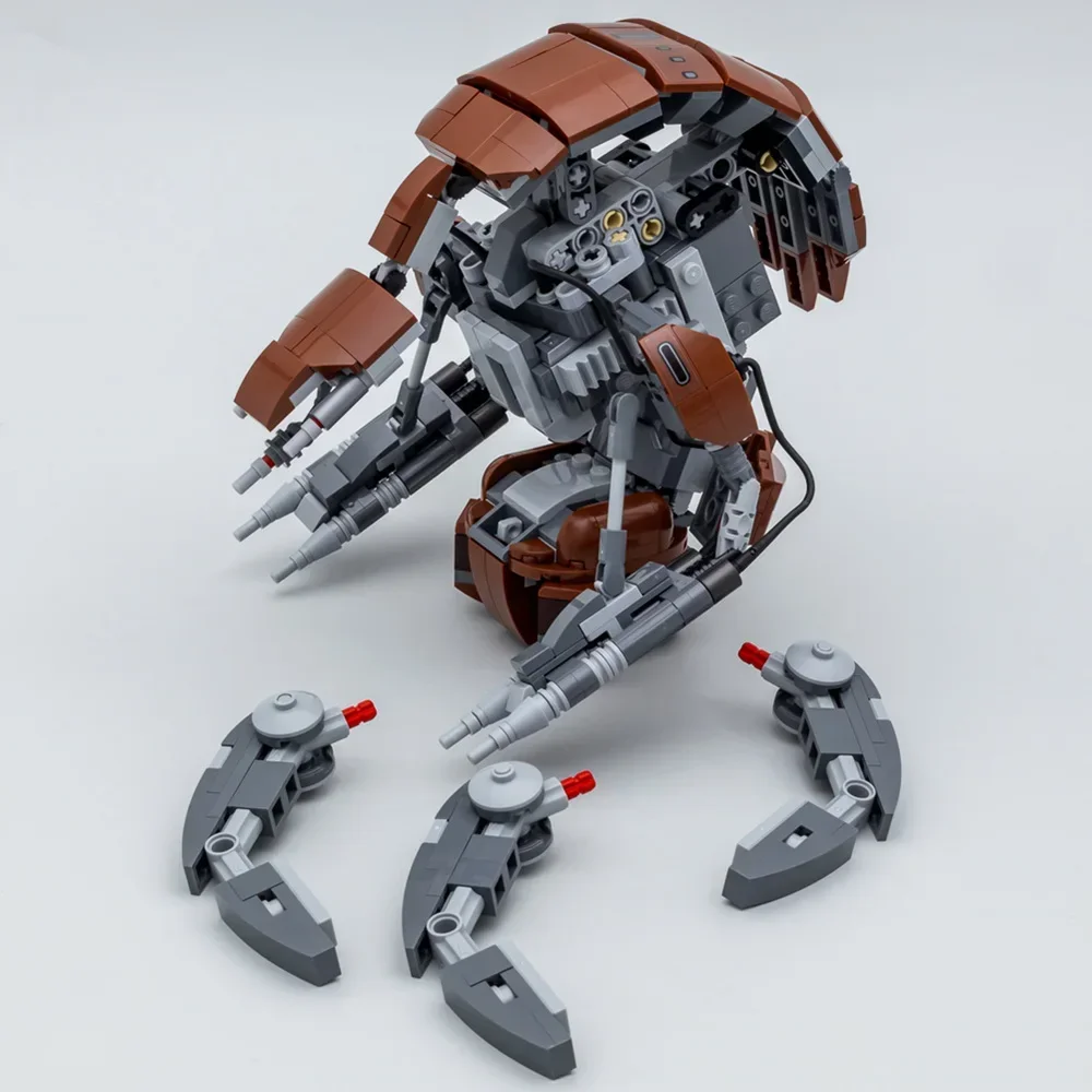 Строительные блоки Miniso GALAXY робот Droideka космическая битва модель MOC-DROID-Walkers