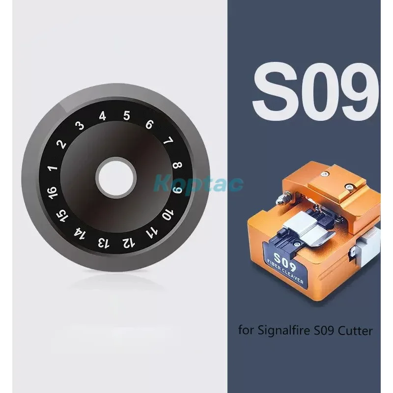 S09 Оптоволоконное лезвие для сигналаfire AI8C AI9 Cleaver Резак 16-гранный резак положения