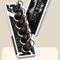 Очередное красивое, часы с имитацией газоразрядных ламп (есть и другие режимы)#6