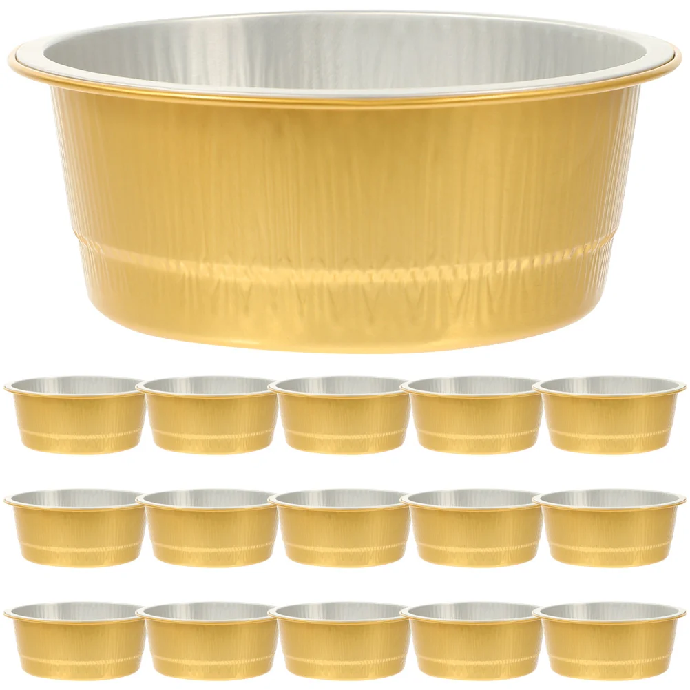

20Pcs Camping Grill Boxes Aluminum Foil Cake Containers Convenient Foil Containers