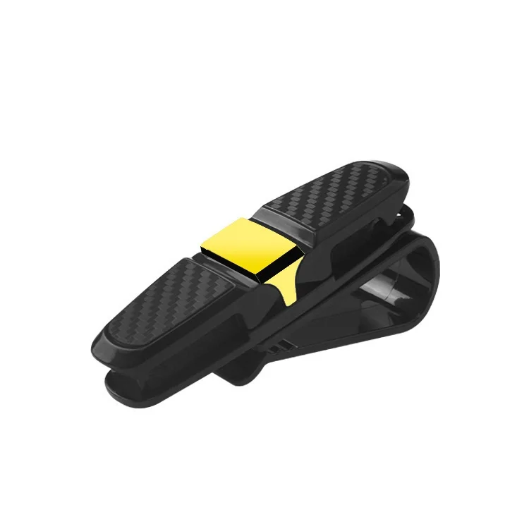 

4-цветный автомобильный солнцезащитный козырек, застежка для очков, держатель для солнцезащитных очков, билетная карта, универсальный многофункциональный салон автомобиля