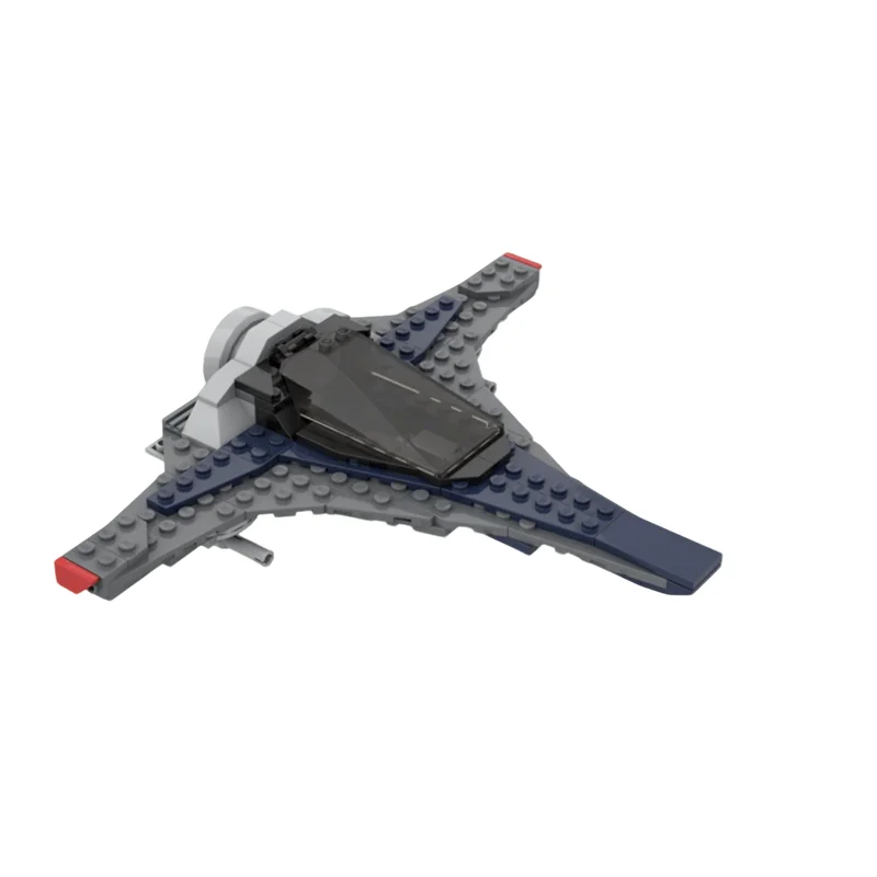 Фото Набор строительных блоков MOC Space Gen One Star Defender, 112 деталей, архитектурные игрушки, креативные идеи, праздничные подарки, развивающие конструкторы №2