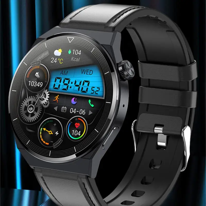 

Hk46 Smartwatch Ip68 Waterproof Touch Control 24-hour Heart Rate Monitoring Nfc Wireless Charging Multiple Sports Modes Smart