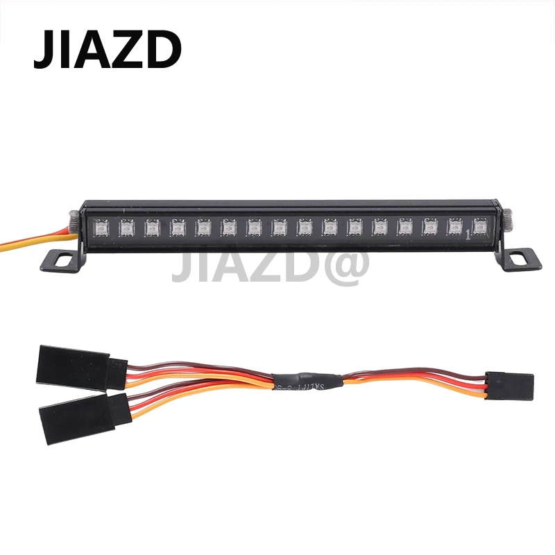 

Metal 16 LED 8 Modes Roof Light Bar Roof Lamp for TRX4M TRX4-M 1/18 RC Crawler Car Upgrade Parts