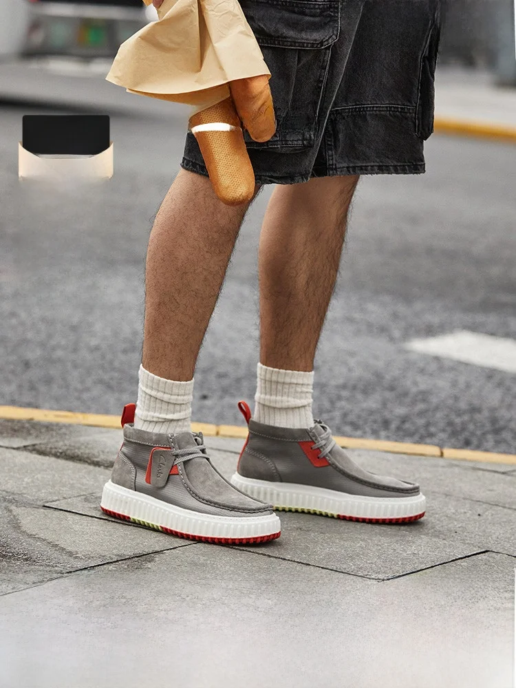 Clarks Qile Torlite Hi новая уличная осенне-зимняя модная повседневная обувь с высоким