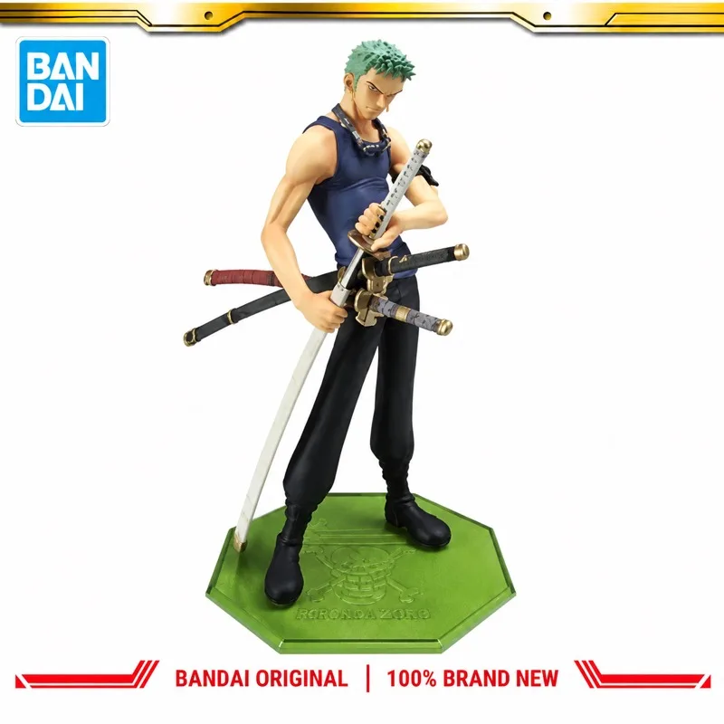 Фото В наличии: Оригинальная фигурка Bandai Megahouse One Piece Ророноа Зоро, новая, в коробке, модель аниме-персонажа, игрушка. №3