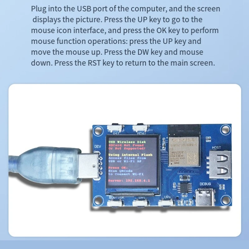 Плата оценки ESP32S3 USB OTG поддерживает модуль платы разработки беспроводной