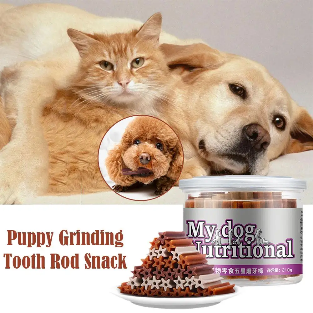 

Puppy Snack Teething Stick Bite Resistant Teddy Training Golden Fur Cleaning Dog Teeth Chew Sticks Dog Small Glue Pet Puppy J2V6