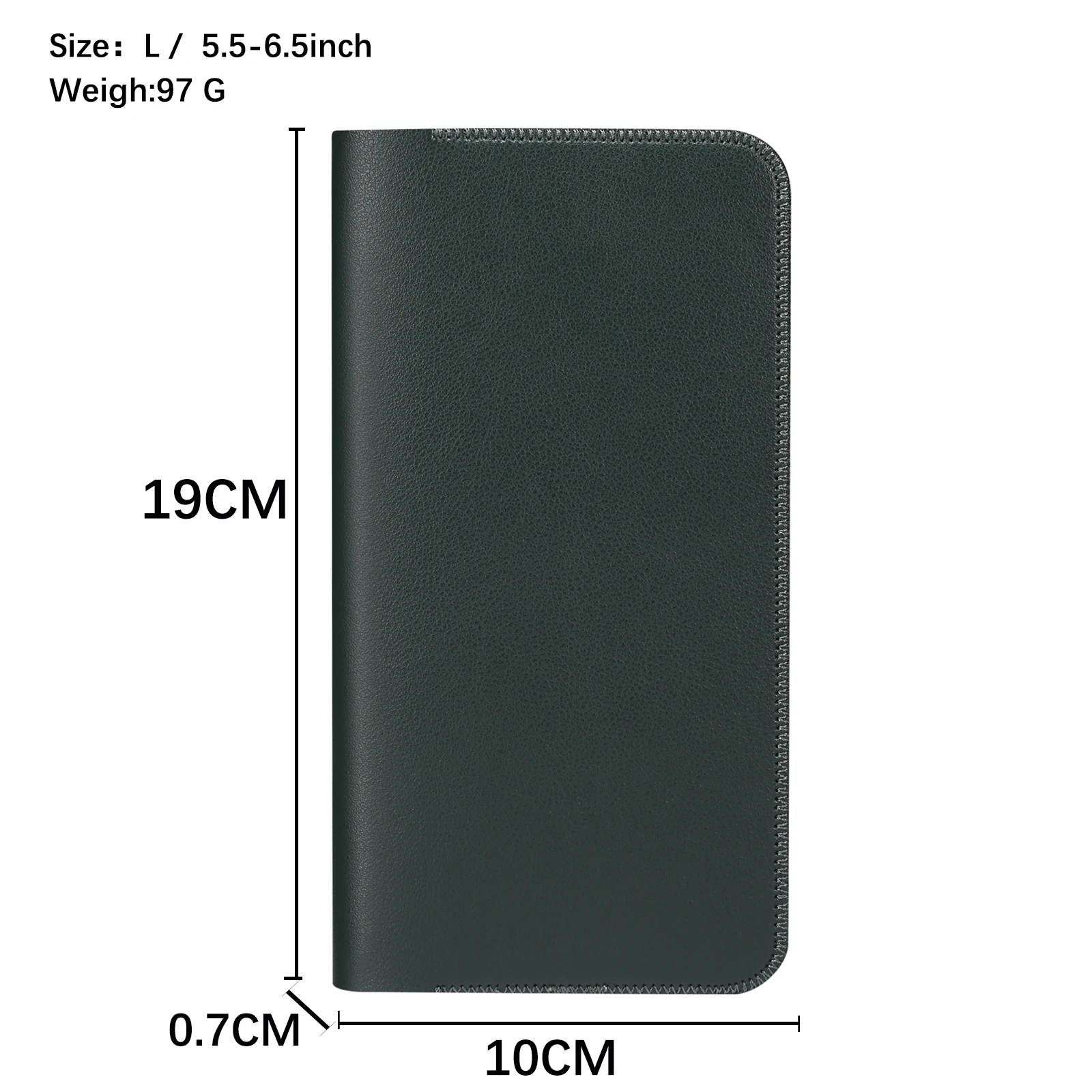 Универсальный двухслойный деловой чехол для телефона 4 7-6 9 дюймов iPhone Samsung Huawei Xiaomi