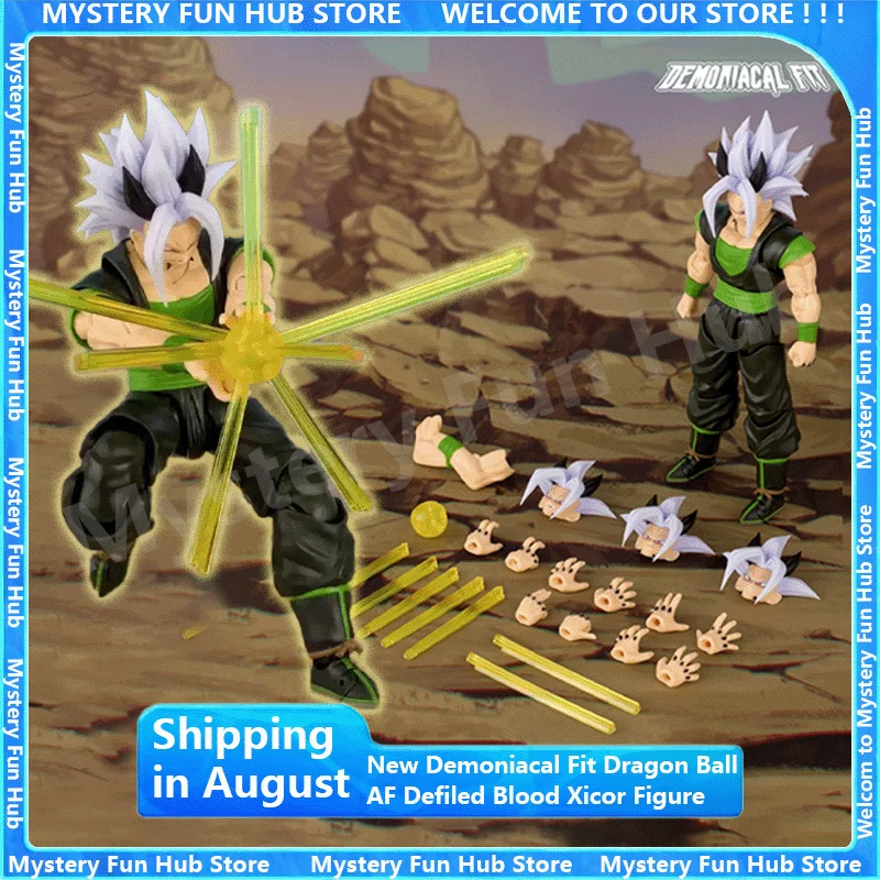 Фото Новая коллекционная фигурка Demoniacal Fit Dragon Ball AF Defiled Blood Xicor, 6 дюймов, аниме-фигурка Zaiko, модель GK, игрушка на день рождения №1