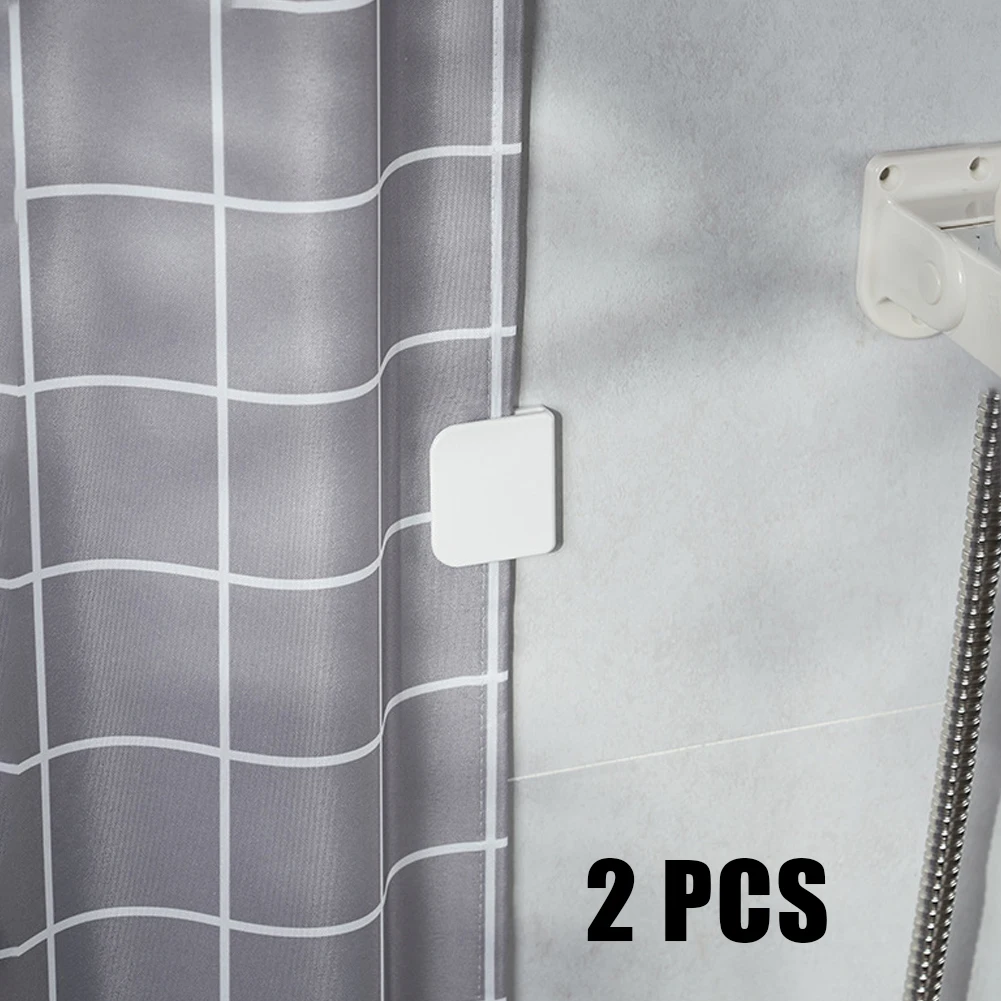 1/2/4 шт. клейкий держатель для карниза душа настенный душевых штанг без кронштейна