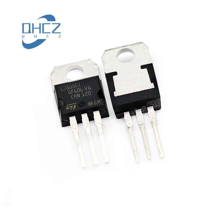 

10 шт./лот L7805CV TO220 7805 TO-220 L7805 LM7805 транзисторный Трехконтактный регулятор напряжения, новый оригинальный IC