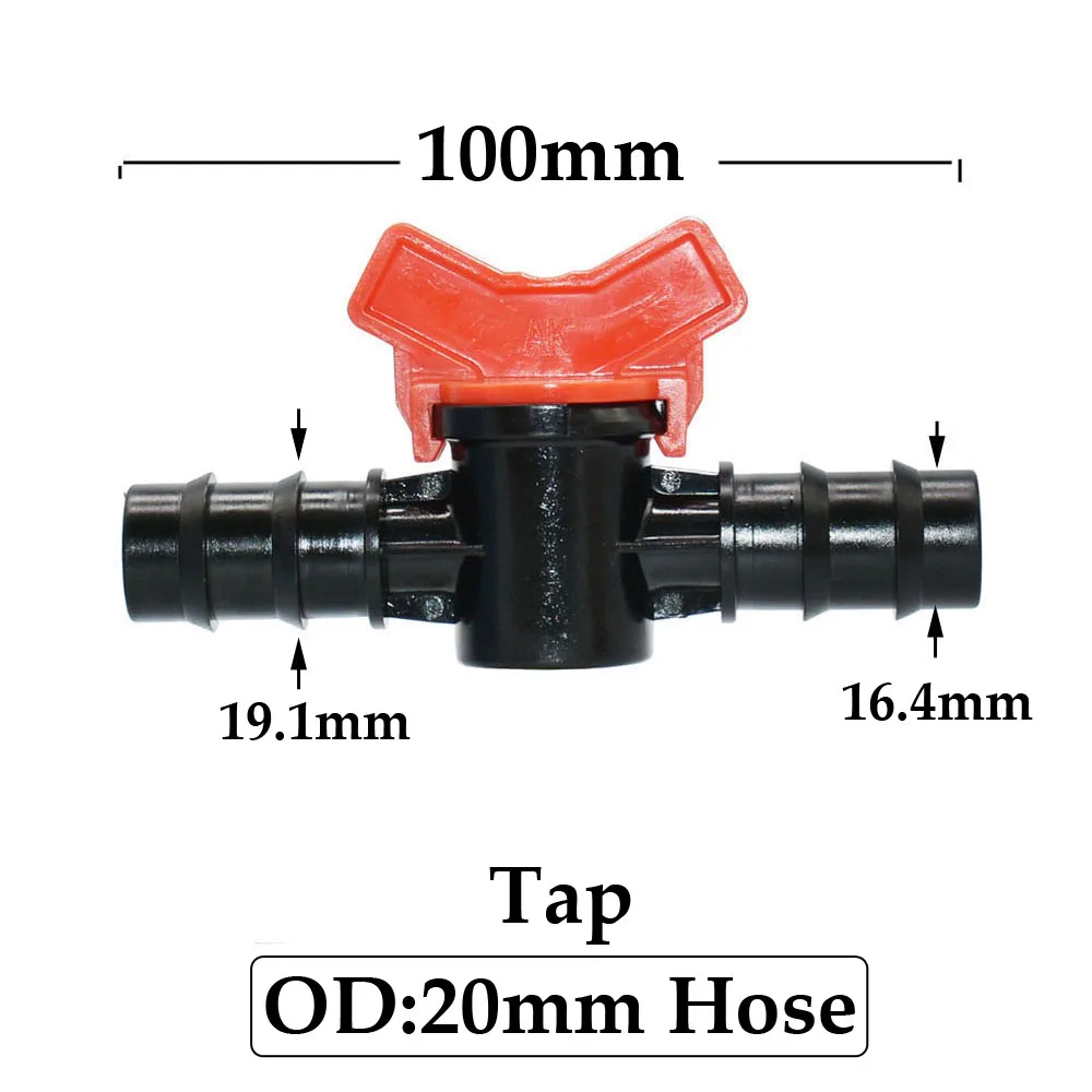 Пластиковые запорные клапаны ZWDZJL для шланга 4/7 8/11 10/16/20/25 мм
