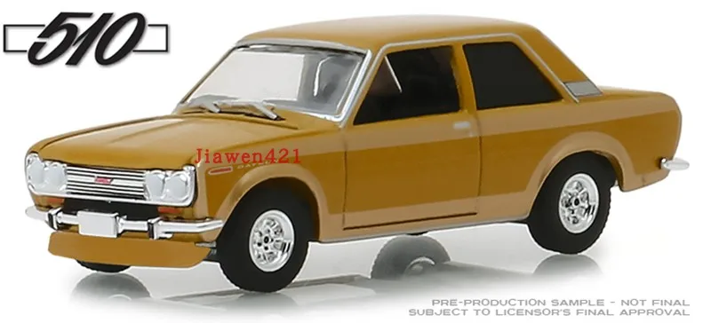 Коллекция искусственных моделей автомобилей Datsun 1968 Da Fa Che 1:64 510