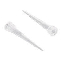 1000pcs 10ul lab pp plastic pipette tips for microbiological test pipettor tips micropipette tip plastic pipettes tips medical s