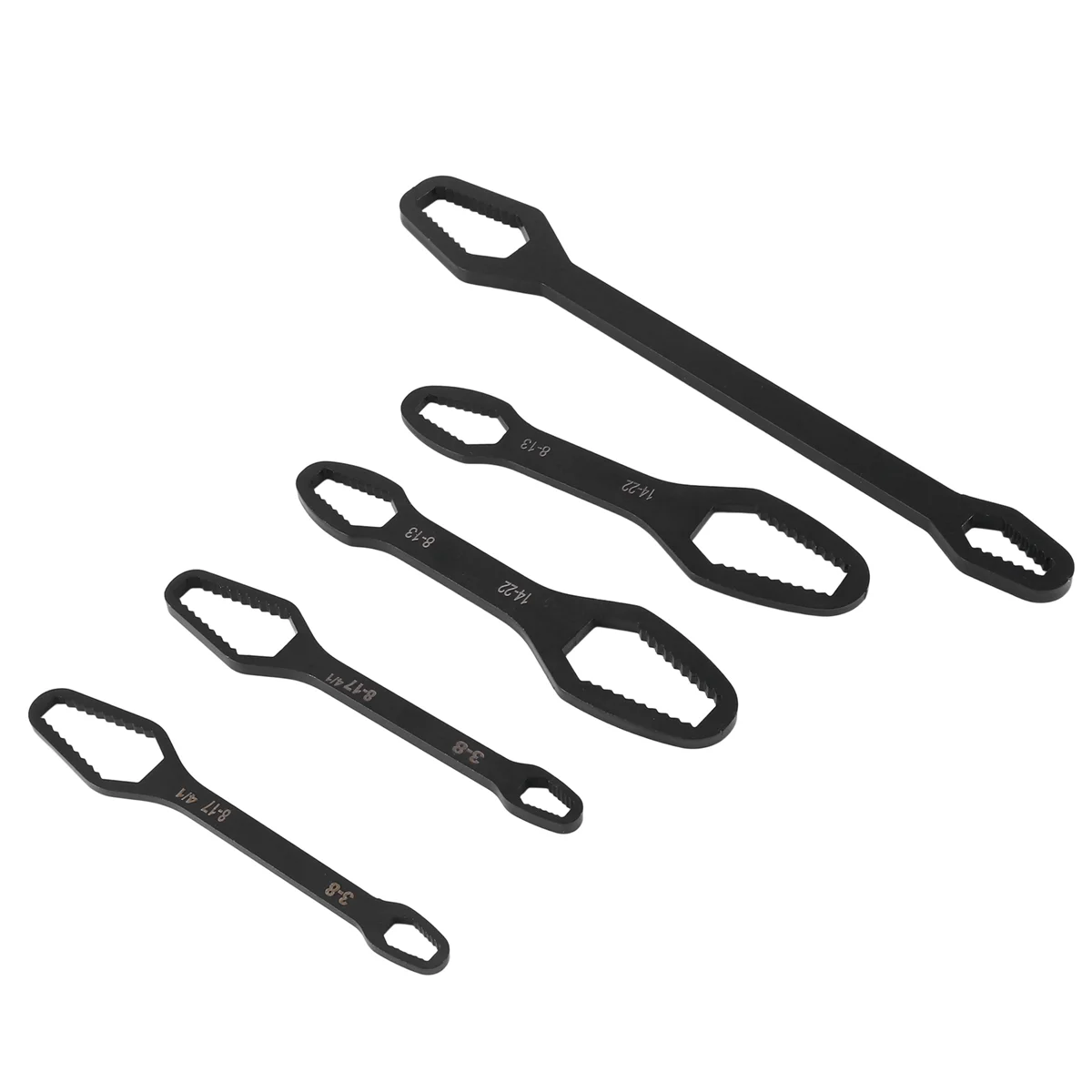 5X 3-22 мм Универсальный ключ Torx Регулируемый Многофункциональный ручной