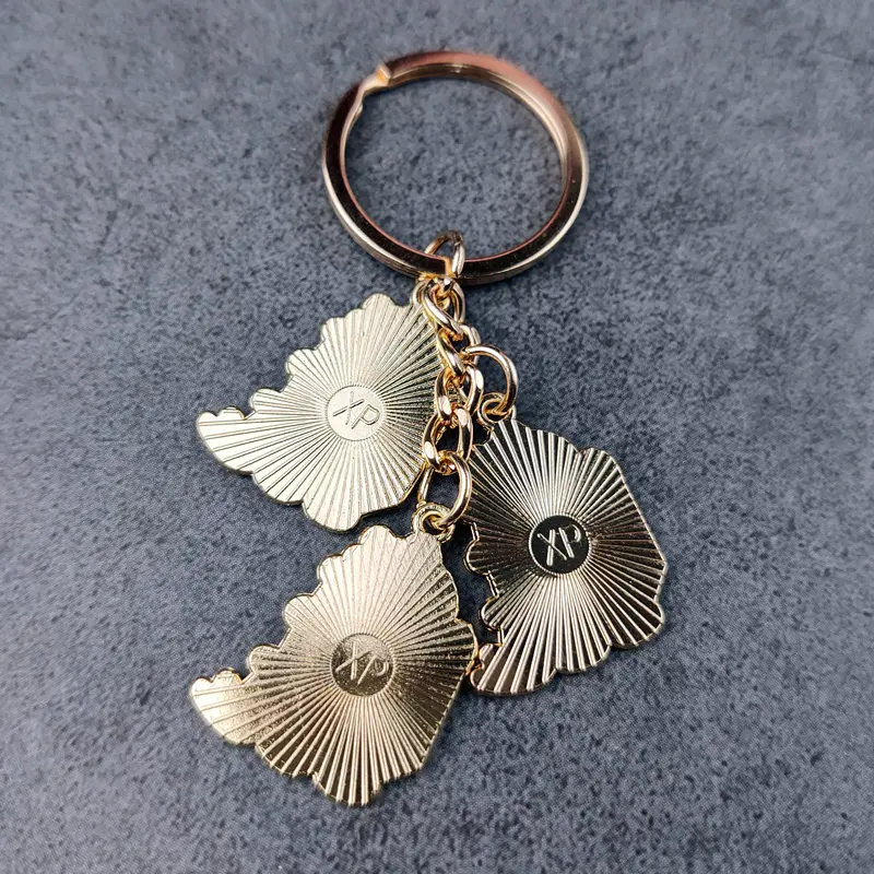 Двойной брелок для ключей ручной работы милый подарок специальный мультяшный