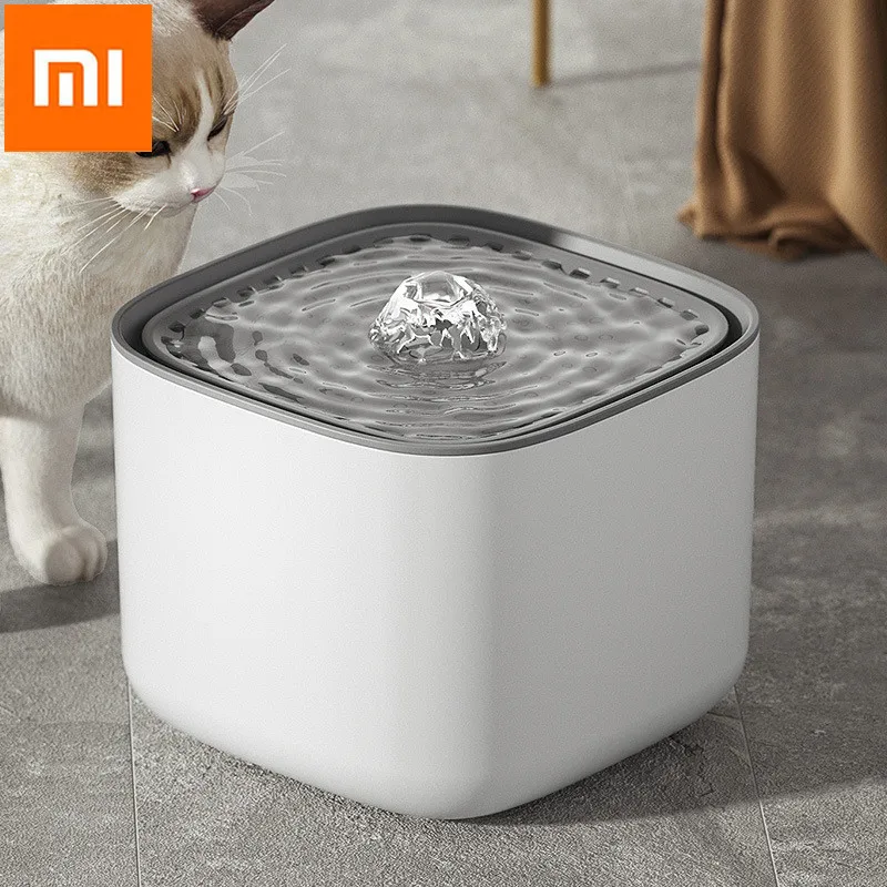 Поилка для кошек Xiaomi Mijia 3 л, автоматический диспенсер для воды с ...