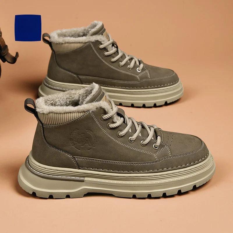 Hailan домашняя мужская обувь ботинки новинка 2024 весенне-осенняя популярная зимняя