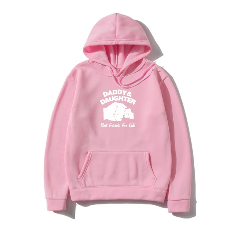 

Daddy And Daughter Bes Friends For Life Fathers Day Dad Gif Funny Printed Outerwear Casual Male Warm Hoodys Hoody