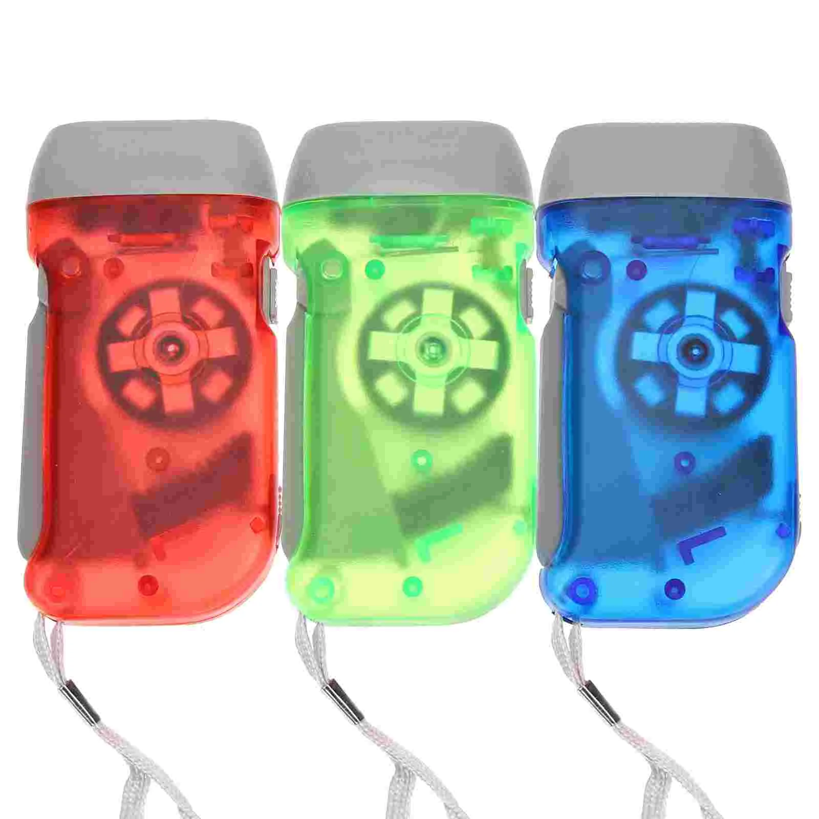 

3 Pcs Hand Light Lanterns Emergency Flashlights Emergencies Fire Torch Plastic Wind