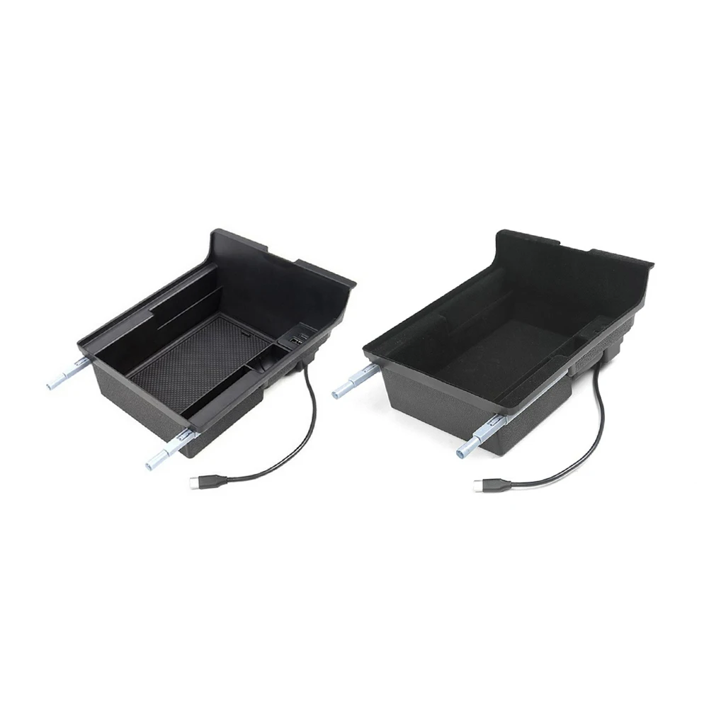 

Центральная консоль для 2021 Tesla Model 3/Y, флокирующий ящик для хранения в багажнике, автозапчасти, центральный подлокотник для автомобиля, ящик ...