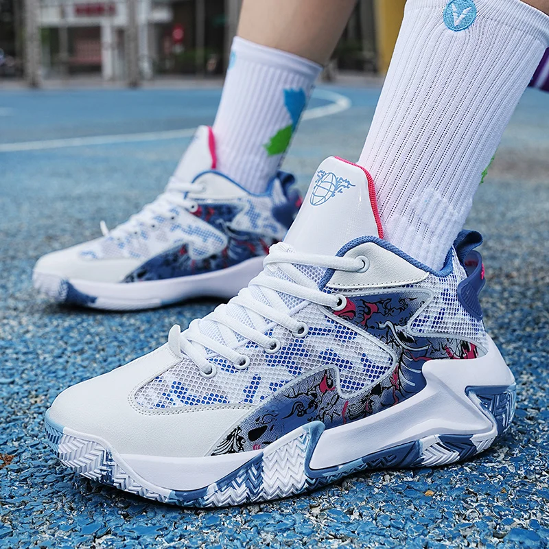 

Basketball Shoes for Men New Breathable Running Shoes Cushioning Unisex Couple Women Sport Shoes Mens Sneakers Athletic Footwear