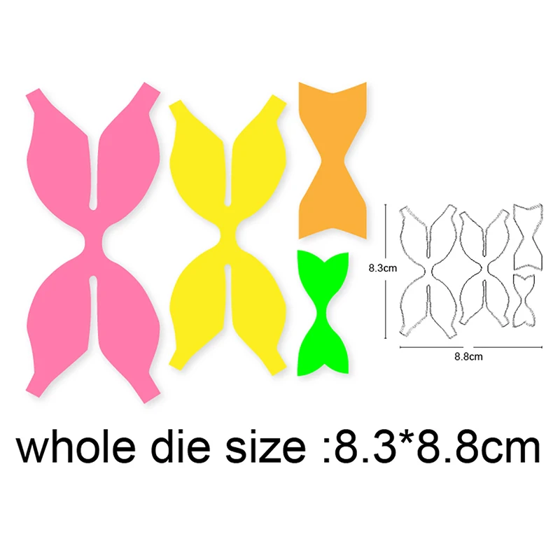 

Stitching Layering Bow Metal Cutting Dies for DIY Scrapbooking Hands-on Embossing Die Cuts Craft Paper Card Making Stencils dies