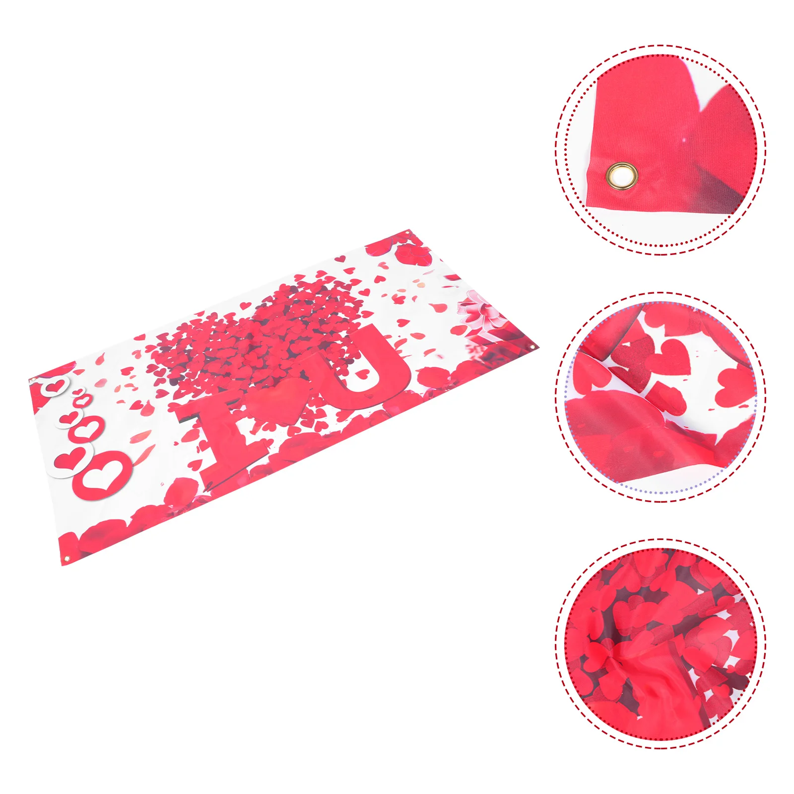 

Banner Valentine S Day Festival Wedding Streamer Prop Decor Supply Decorative