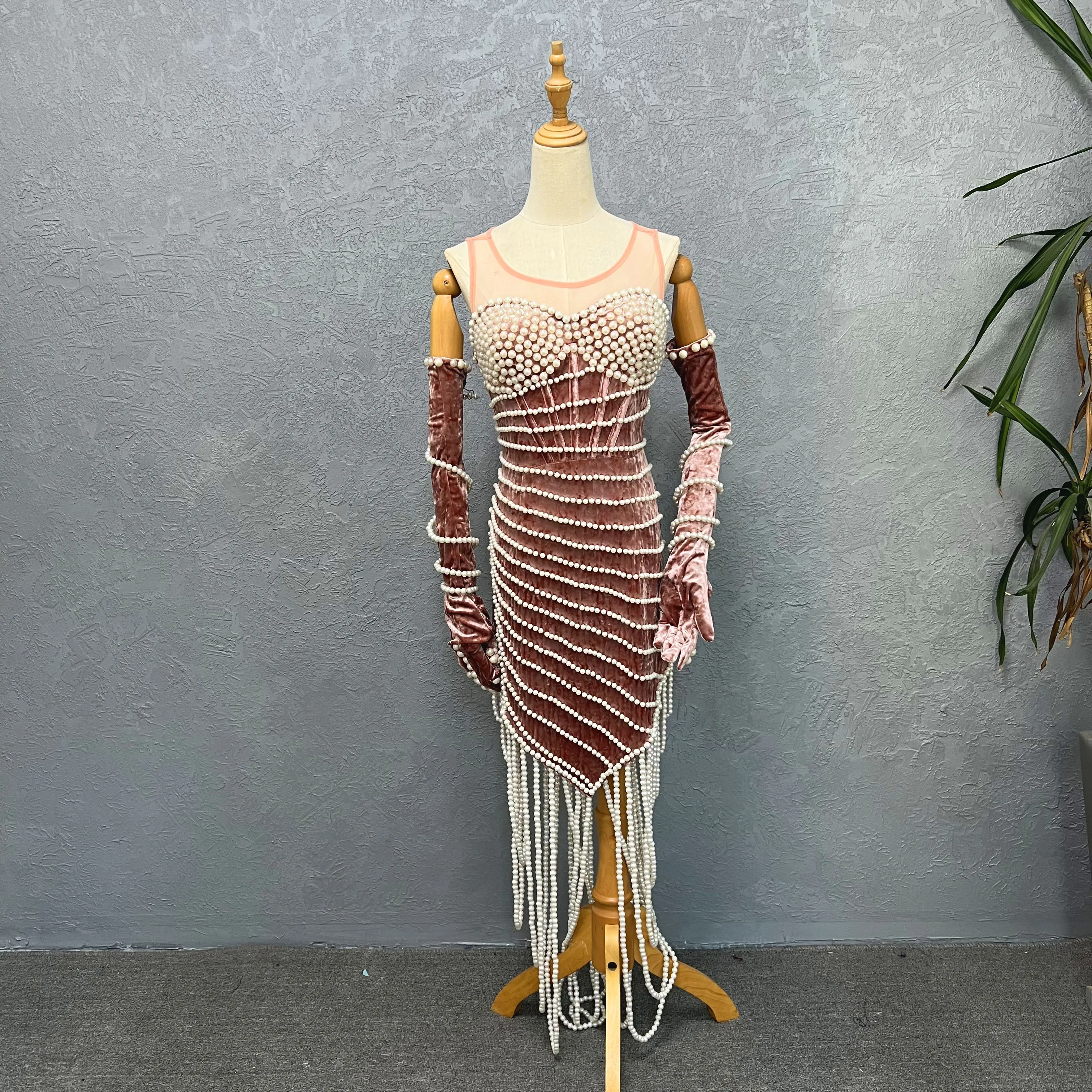 Бархатные облегающие платья для выпускного вечера в европейском стиле новинка