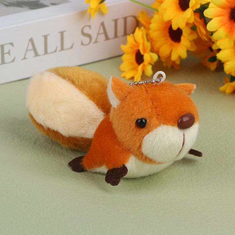 

Cute Plush Squirrel Toy Cotton Plush Stuffed Animal Squirrel Doll Lovely Couple Bags And Ornaments Gift