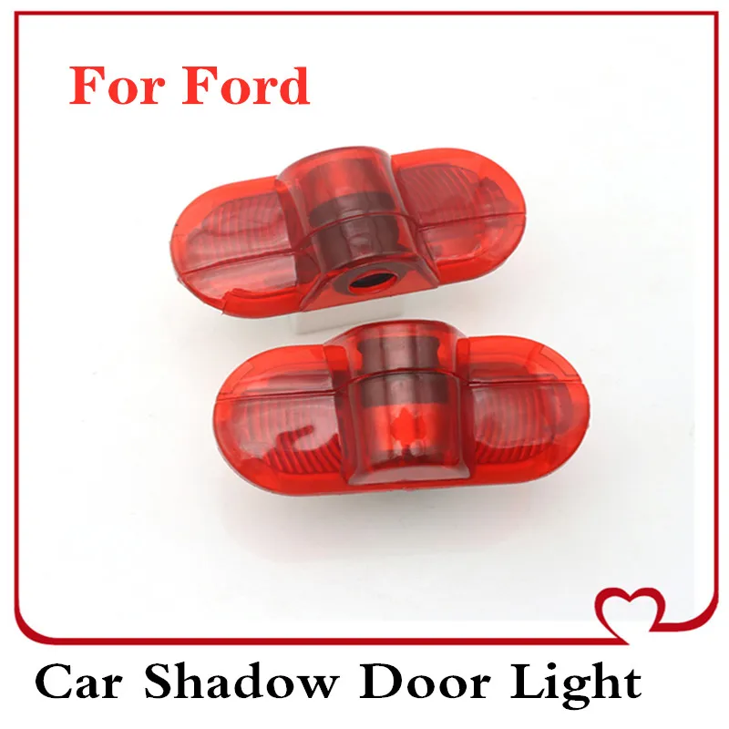 

2pcs LED Car Welcome Door Warning Light Laser Projector Logo Lamp For Ford Mondeo MK4 S-MAX Auto Accessories