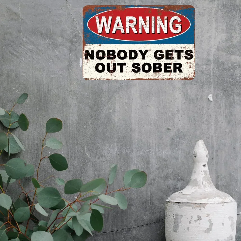 1 шт. забавная винтажная металлическая вывеска для домашнего бара декора кухни