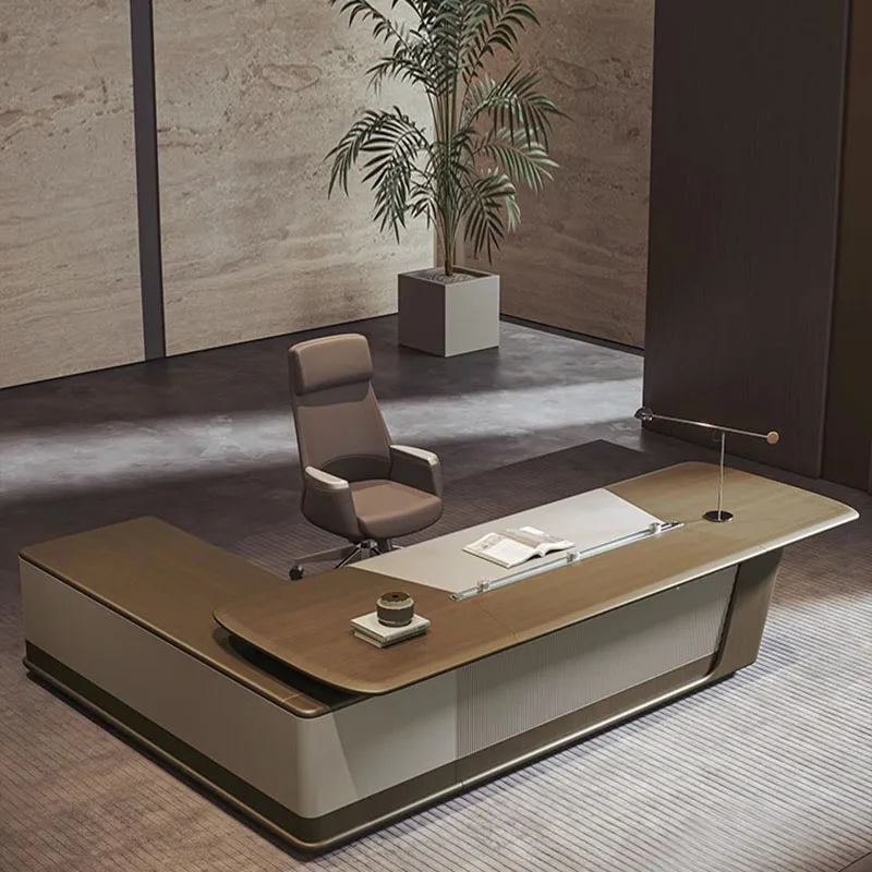 Компьютерная угловая стойка регистрации L-образной формы столешница стол