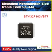 1pcs stm32f103vbt7 in stock hongxingfan store arm microcontroller mcu 32bit cortex m3 md performance line lqfp 100