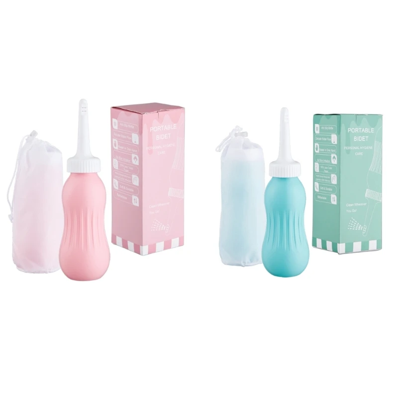 

Portable Travel Bidet Straight Nozzles Bidet Sprayers Butt Shower Private Parts Flushing Device Manual Press Flushs DropShipping