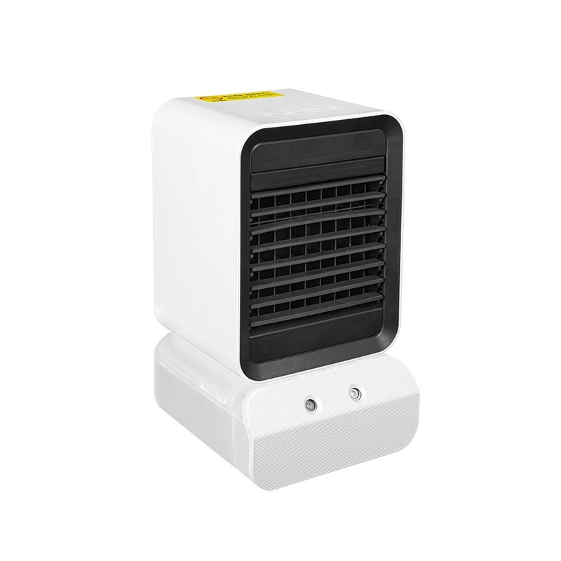 

Hot 220V Portable Electric Fan Heater Simple Design Desktop Adjustable Thermostat Warm Air Blower Mute Quick Heating EU Plug